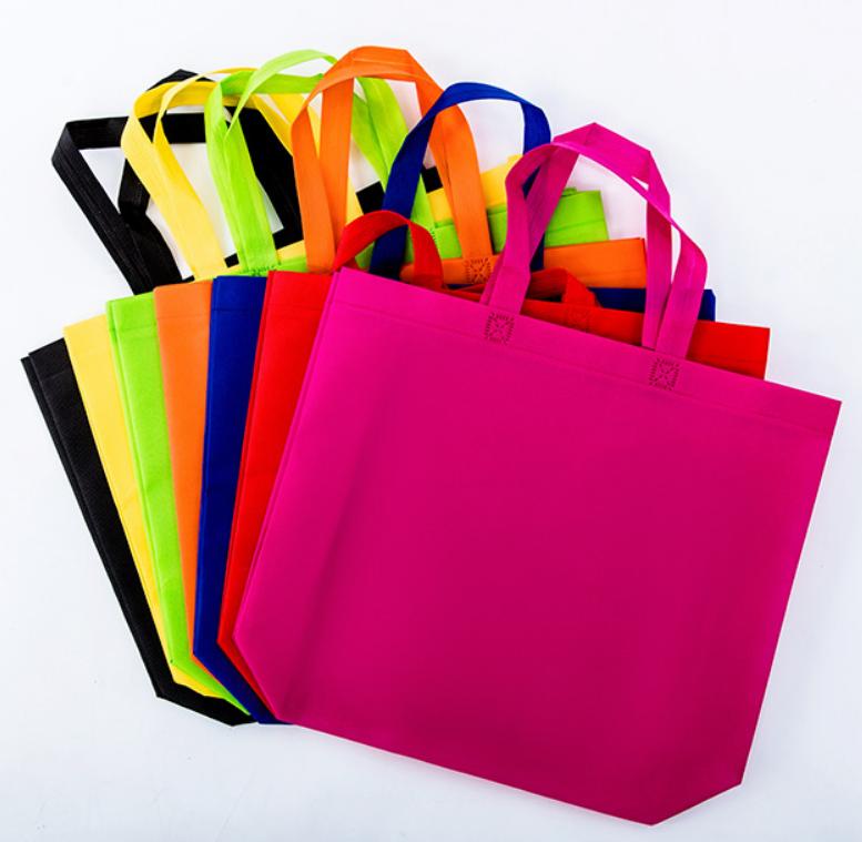 Custom non woven reusable Grocery Shopping Bag Tote Collapsible Bag
