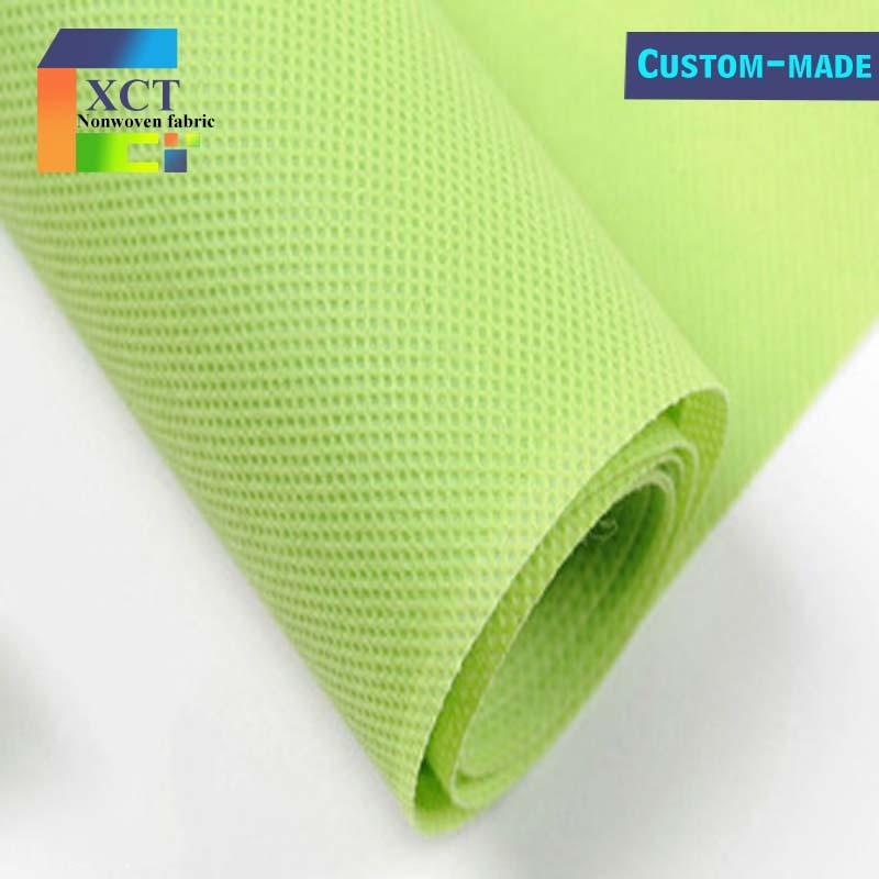 Colorful spunbond 100% polypropylene PP nonwoven fabric rolls breathable TNT non woven material fabric tela no tejida fabric