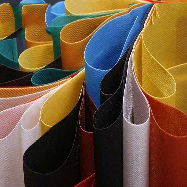 All colors polypropylene fabric 100% PP Spunbonded Nonwoven fabric rolls Wholesale
